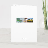 Grenada Doorway Holiday Card Karte (Rückseite)