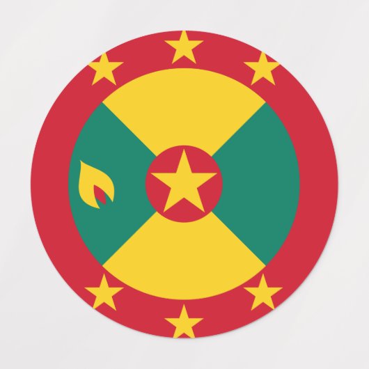 Grenada Etiketten (Design 1)