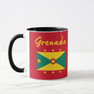 Grenada Fahne Grenadierfisch Karibischer Karneval  Tasse