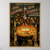 GRENADA FEDORA High Wire Act VAUDEVILLE Poster (Vorne)