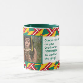 GRENADA FLAG Custom Foto Patriotic Abschluss Tasse