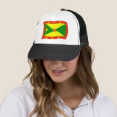 Grenada Flag Hat Truckerkappe (Beispiel)