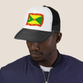 Grenada Flag Hat Truckerkappe (Beispiel)
