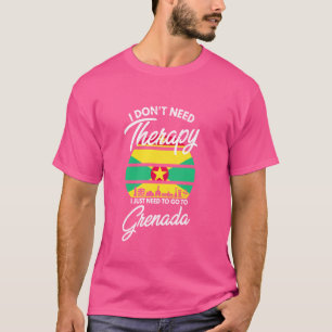 Grenada Flag I Vacation Grenada T-Shirt