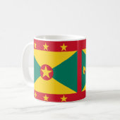Grenada Flag Keramik Kaffee Tasse (Vorderseite Links)