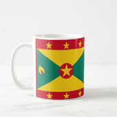 Grenada Flag Keramik Kaffee Tasse (Links)