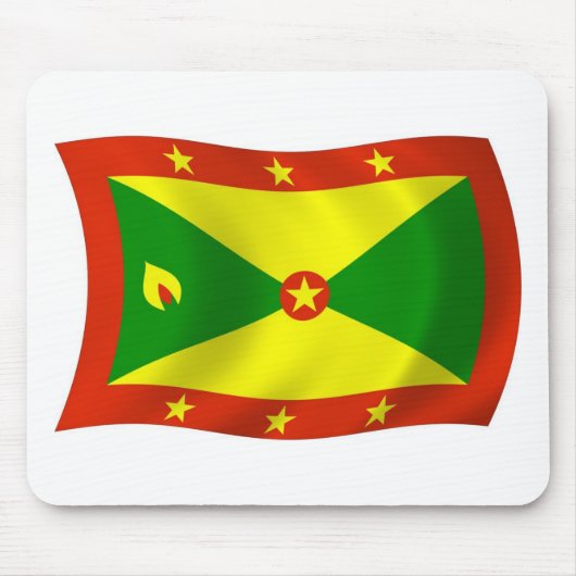 Grenada Flag Mousepad (Vorne)