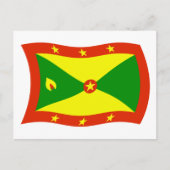 Grenada Flag Postkarte (Vorderseite)