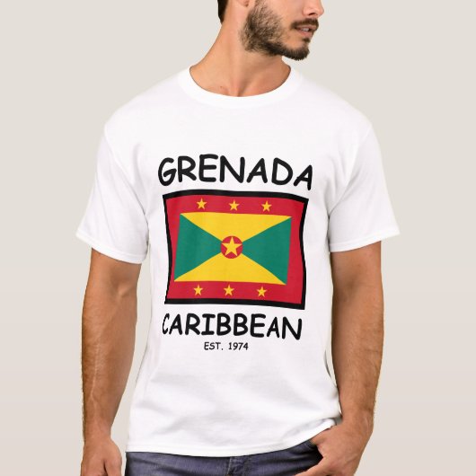 Grenada flag T-Shirt (Vorderseite)