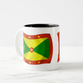 Grenada Flag Tasse (Vorderseite Links)
