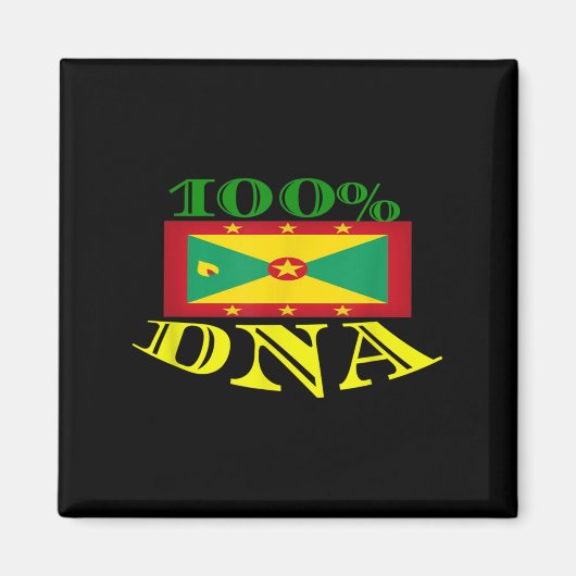 Grenada Flag Urlaub und Motivation Magnet (Vorne)