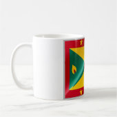 Grenada - Flag Waving - Kaffeetasse (Links)