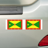Grenada-Flagge Autoaufkleber (Auf Auto)