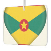Grenada-Flagge Autolufterfrischer (Links)