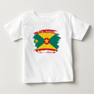 Grenada-Flagge Baby T-shirt