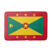 Grenada-Flagge Badematte (Vorderseite)