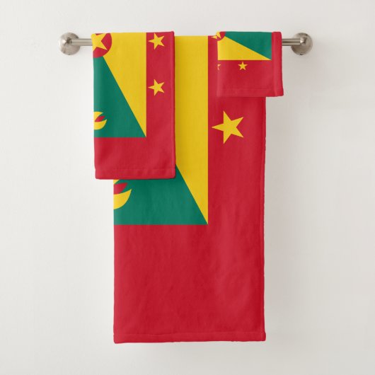 Grenada-Flagge Badhandtuch Set (Insitu)