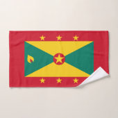 Grenada-Flagge Badhandtuch Set (Handtuch)