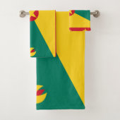 Grenada-Flagge Badhandtuch Set (Insitu)