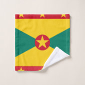 Grenada-Flagge Badhandtuch Set (Waschlappen)