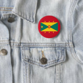 Grenada-Flagge Button (Beispiel)