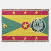 Grenada-Flagge Decke (Vorderseite)