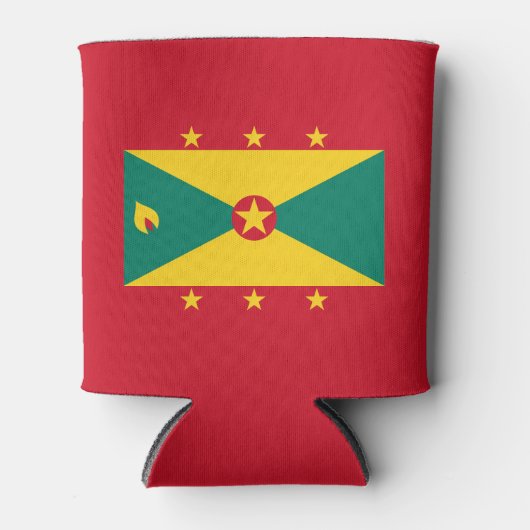 Grenada-Flagge Dosenkühler (Vorderseite)