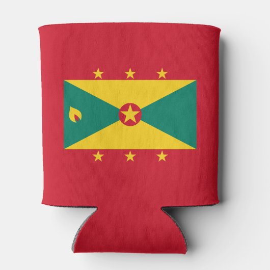 Grenada-Flagge Dosenkühler (Rückseite)