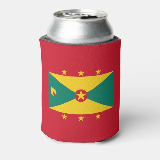 Grenada-Flagge Dosenkühler (Kanne Rückseite)