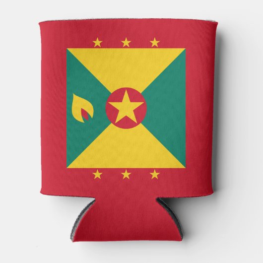 Grenada-Flagge Dosenkühler (Vorderseite)