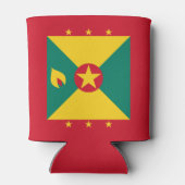Grenada-Flagge Dosenkühler (Rückseite)