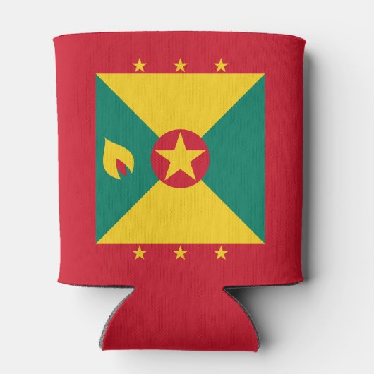 Grenada-Flagge Dosenkühler (Rückseite)