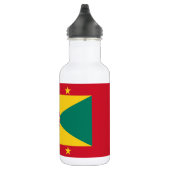 Grenada-Flagge Edelstahlflasche (Rechts)