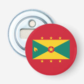 Grenada-Flagge Flaschenöffner (Vorderseite)