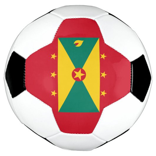 Grenada-Flagge Fußball (Gedreht)