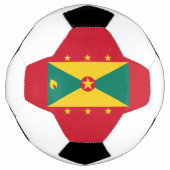 Grenada-Flagge Fußball (Vorderseite)