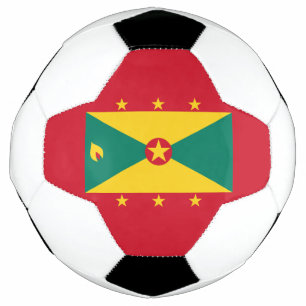 Grenada-Flagge Fußball