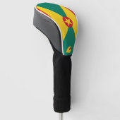 Grenada-Flagge Golf Headcover (angewinkelt)