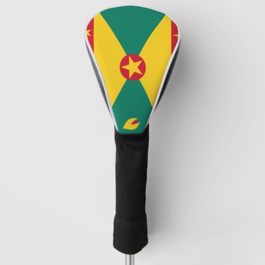 Grenada-Flagge Golf Headcover (Vorderseite)