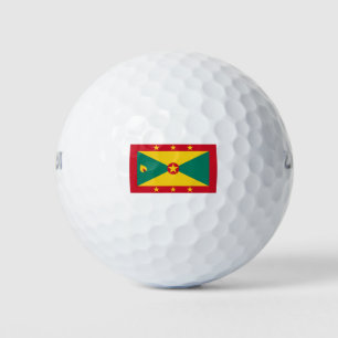 Grenada-Flagge Golfball