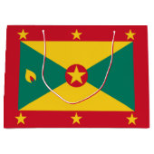 Grenada-Flagge Große Geschenktüte (Vorderseite)