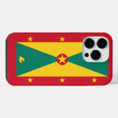 Grenada-Flagge iPhone Hülle (Rückseite (Horizontal))