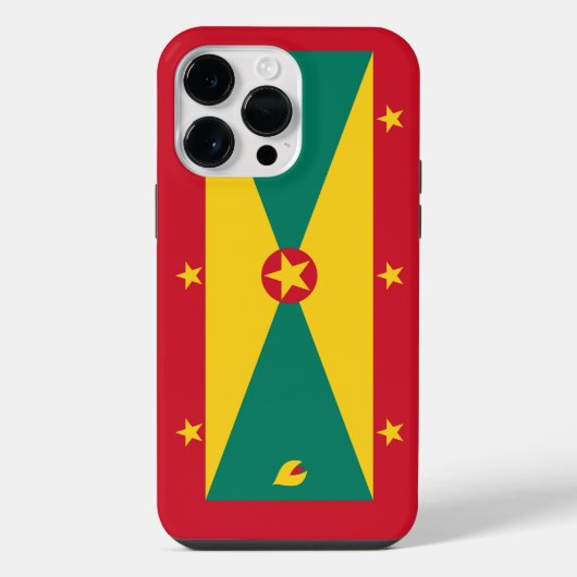 Grenada-Flagge iPhone Hülle (Rückseite)