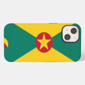 Grenada-Flagge iPhone Hülle (Rückseite (Horizontal))