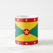 Grenada-Flagge Kaffeetasse (Mittel)