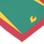 Grenada-Flagge Kurzer Tischläufer (Ecke)