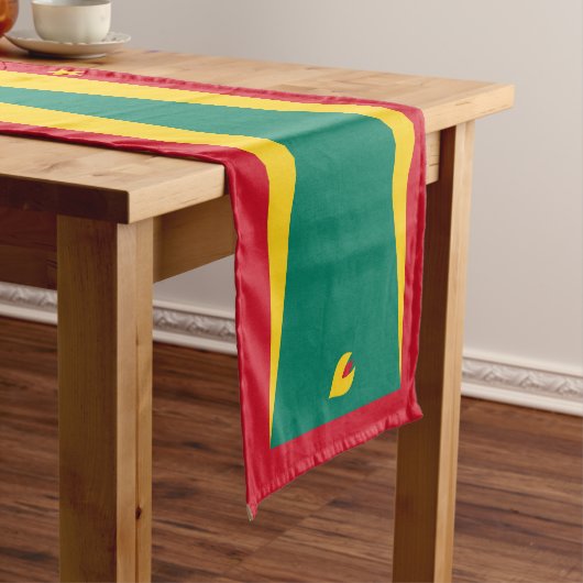 Grenada-Flagge Kurzer Tischläufer (Beispiel)