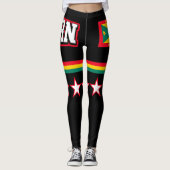 Grenada-Flagge Leggings (Vorderseite)