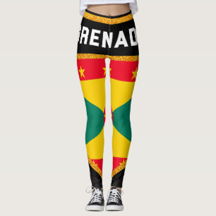 Grenada-Flagge Leggings