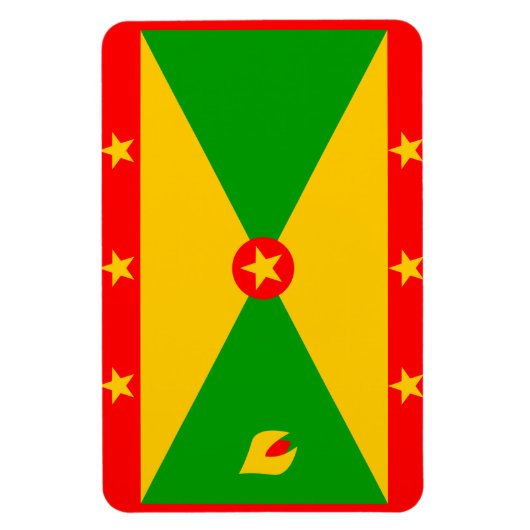 Grenada-Flagge Magnet (Vertikal)